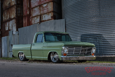 Finished at KC's Paint Shop — filled trim holes and a straight roof after rust repair.