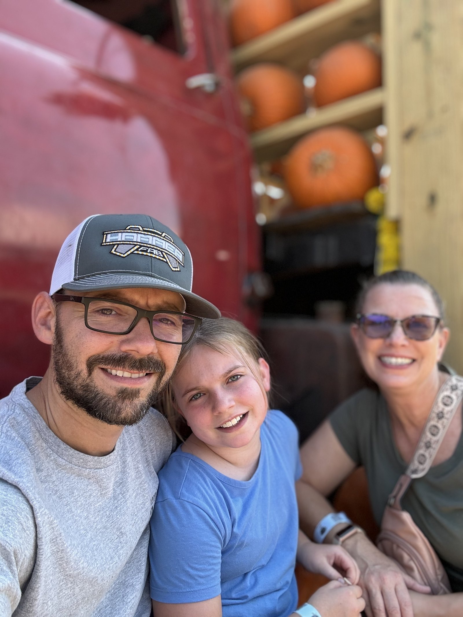 Hammer Fab founder with his family