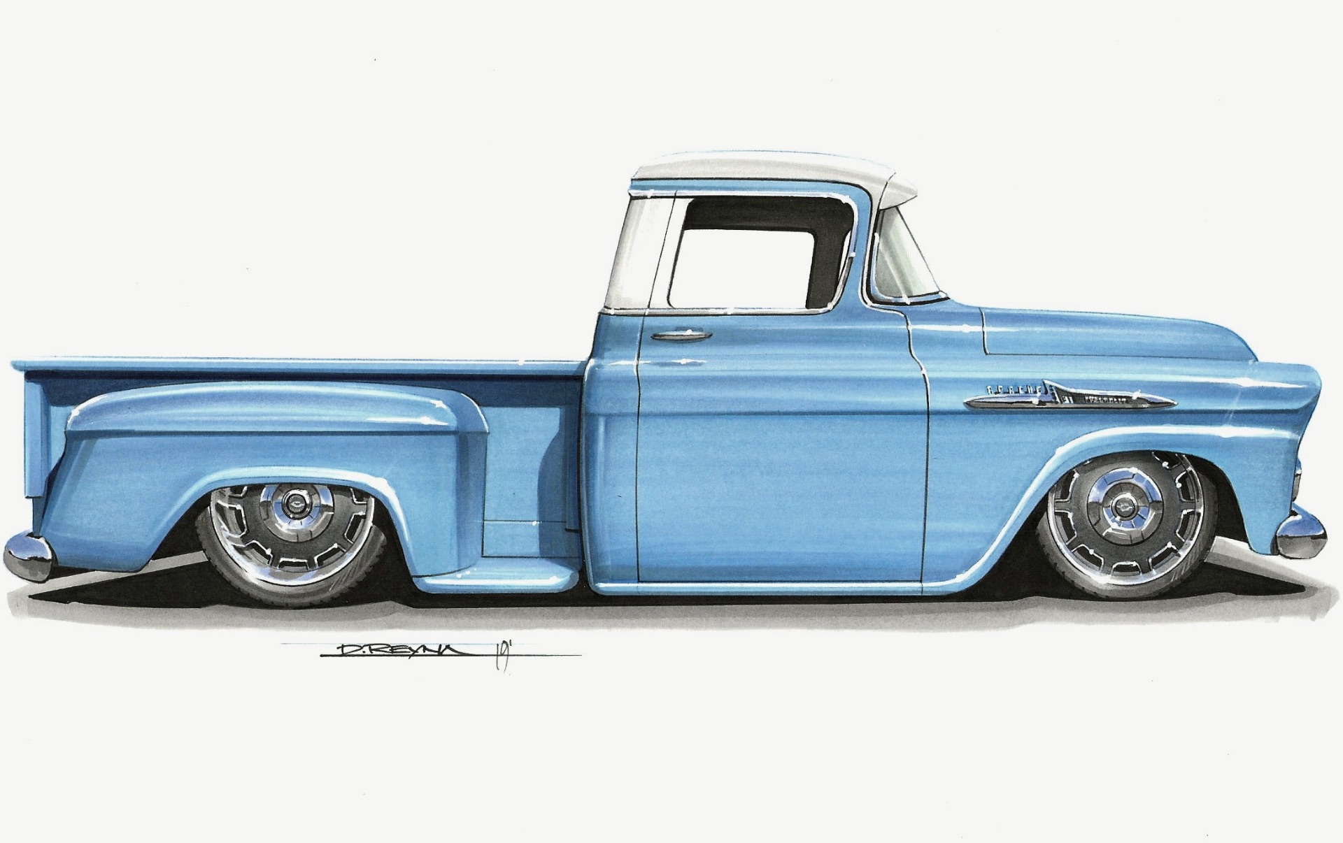 Updated Daniel Reyna rendering with the correct wheels.