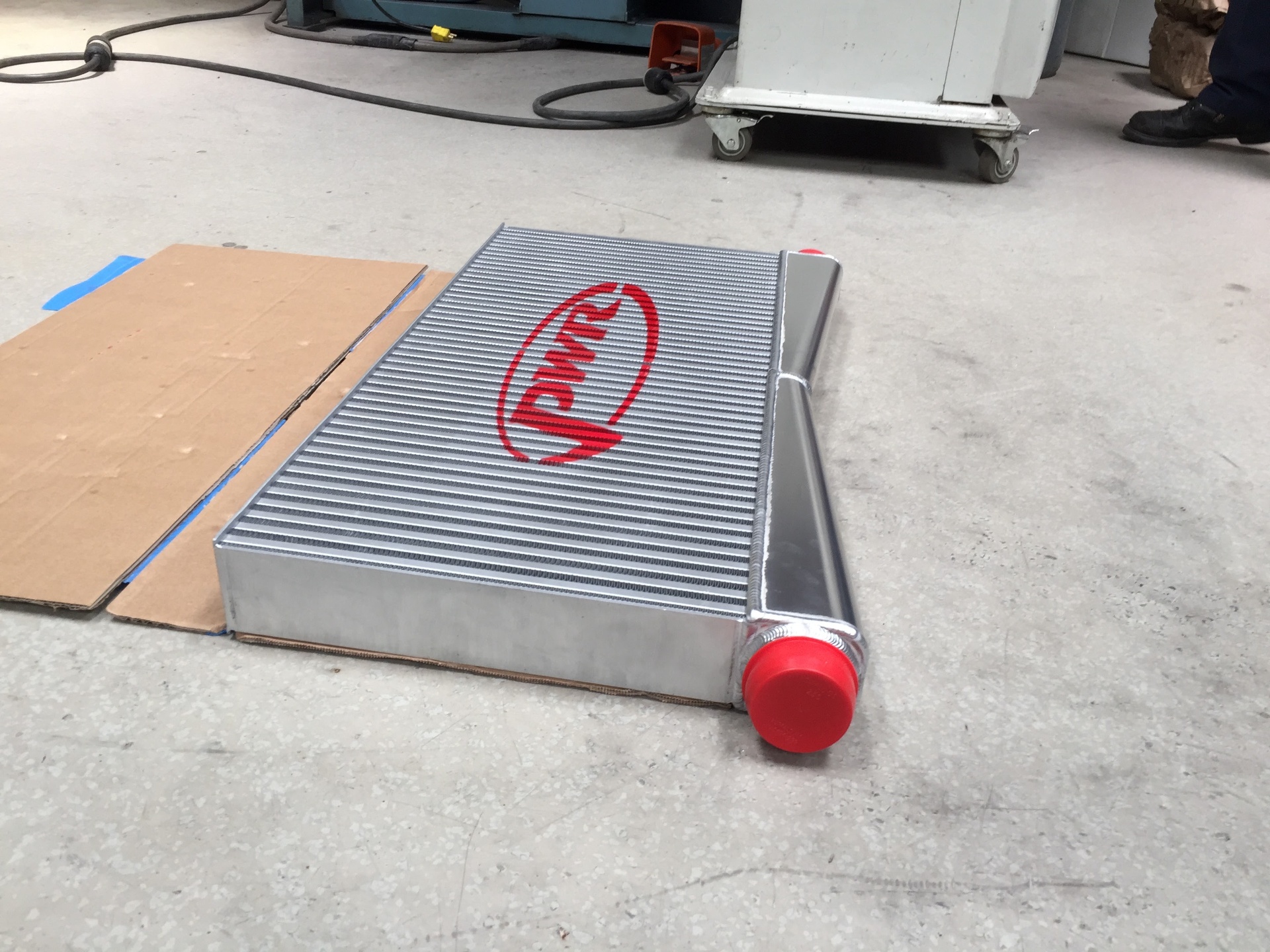 Second PWR core sized to fit between the frame rails behind the grille.