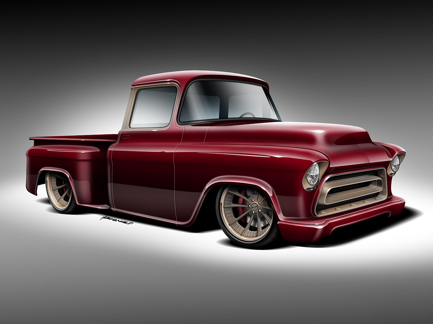 56 Chevy 3100