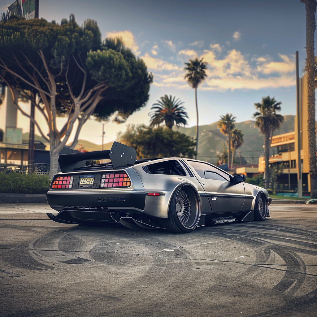 Street render — rear three-quarter on the ground.