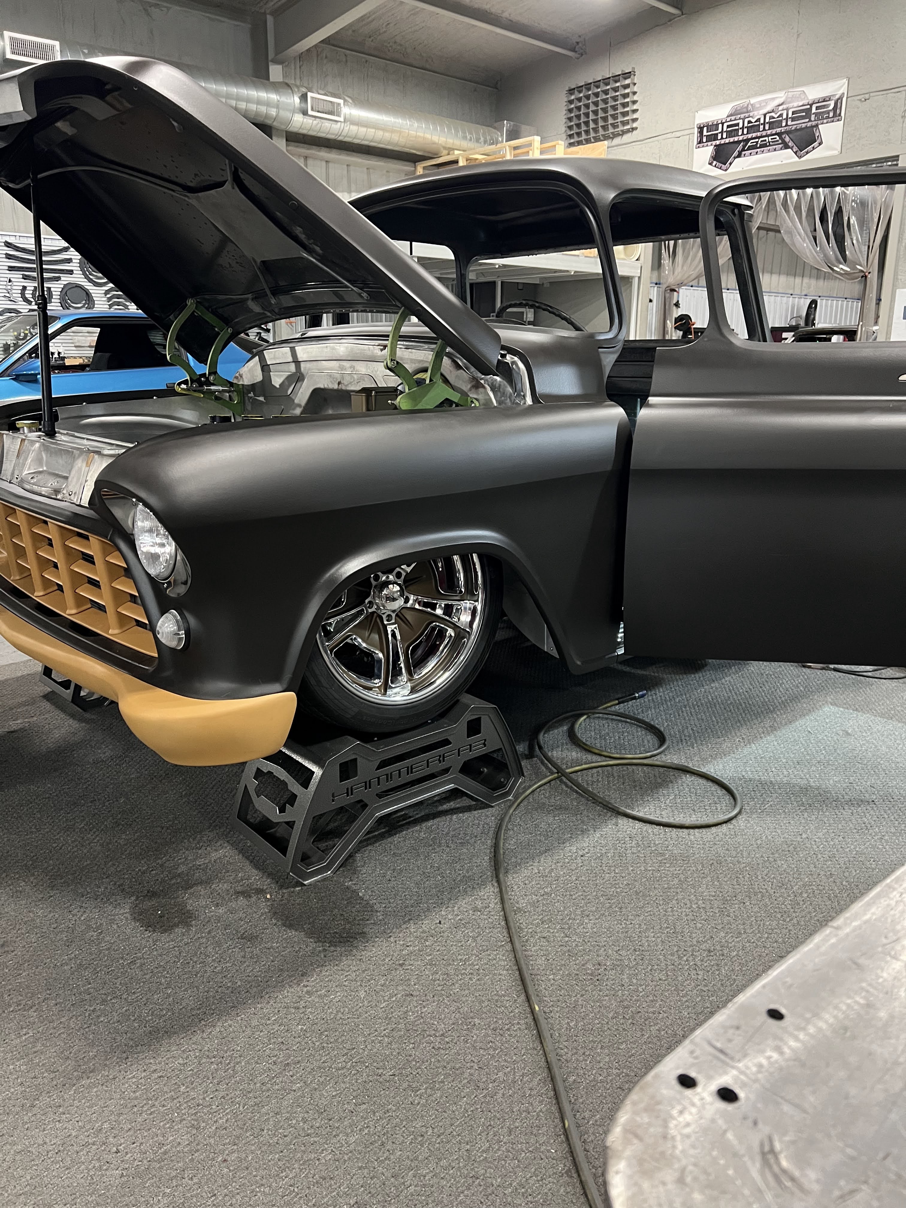 Front quarter mockup in the Hammer Fab shop.