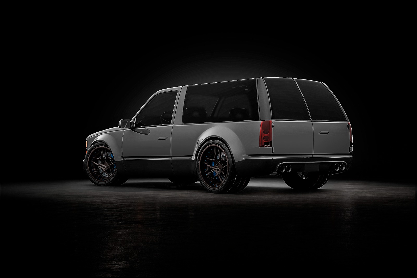 Approved final direction — studio side profile.