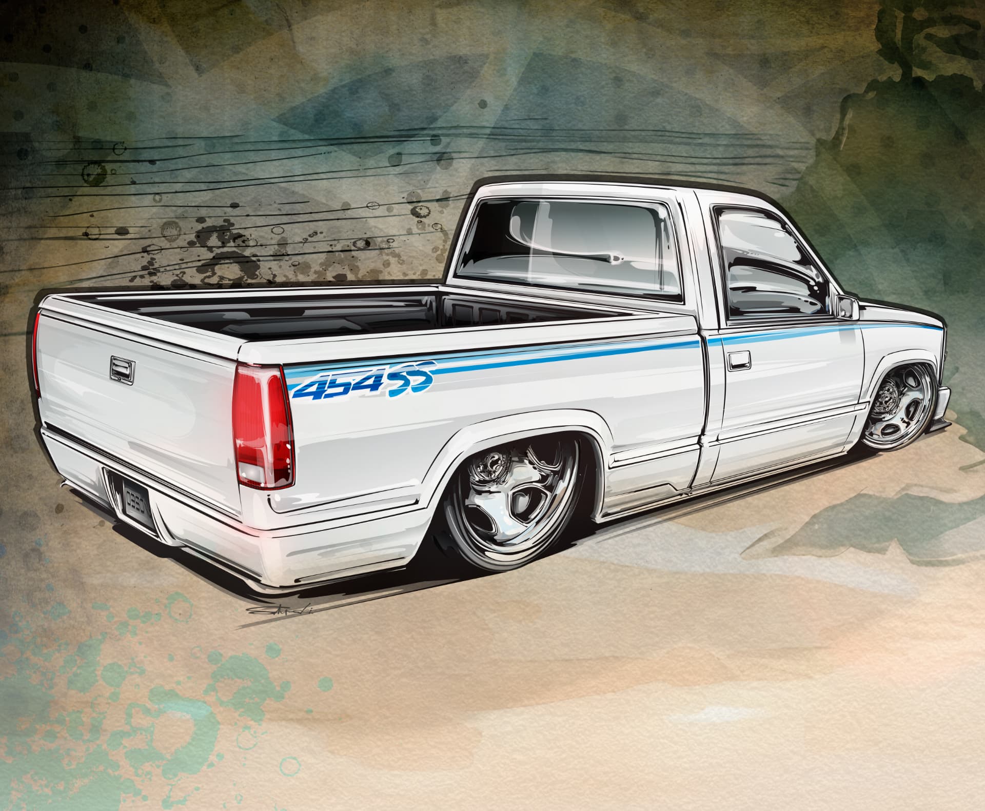 Rear three-quarter rendering.