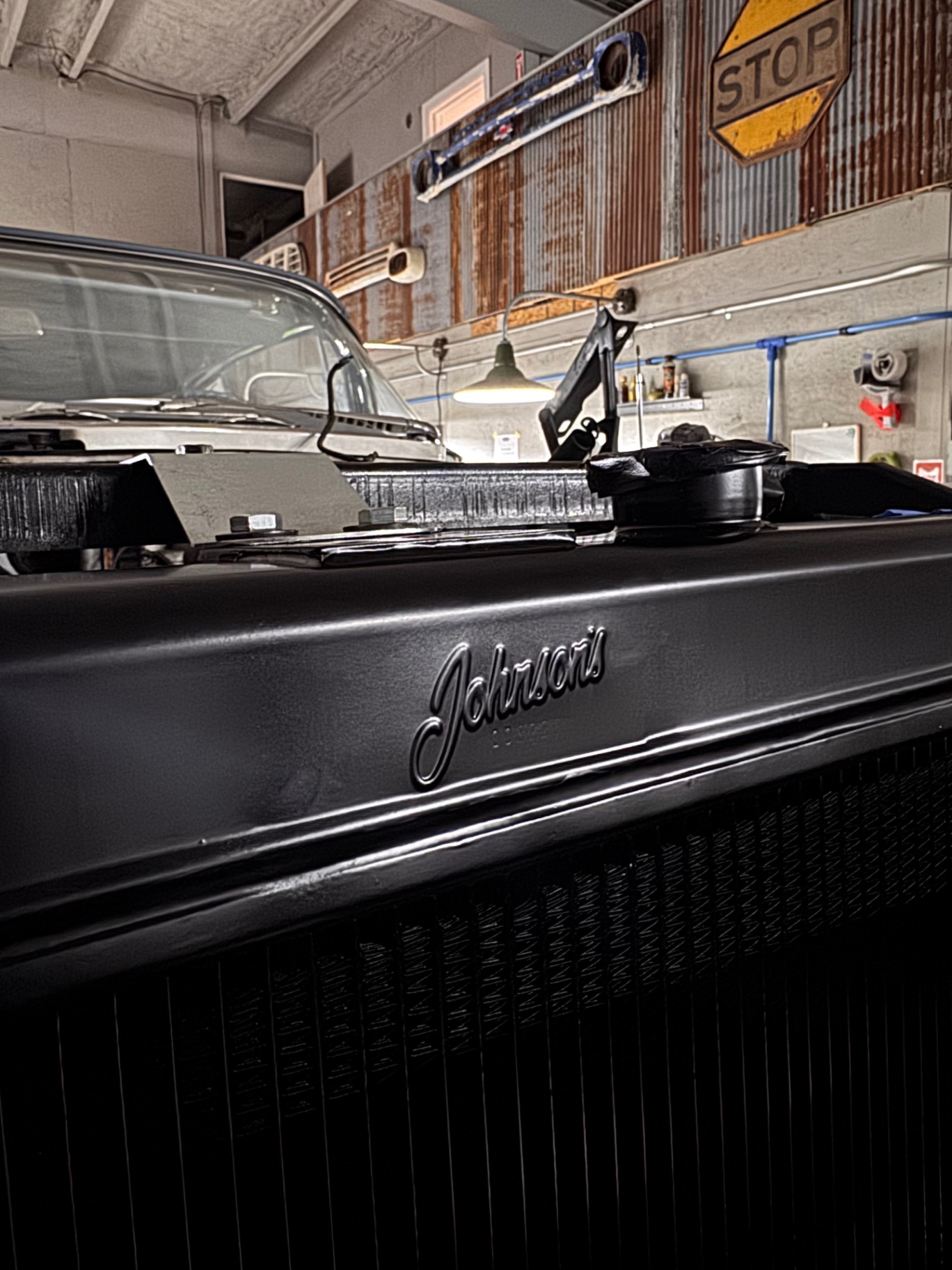 New Johnson's direct-fit replacement radiator — developed in collaboration with Johnson's